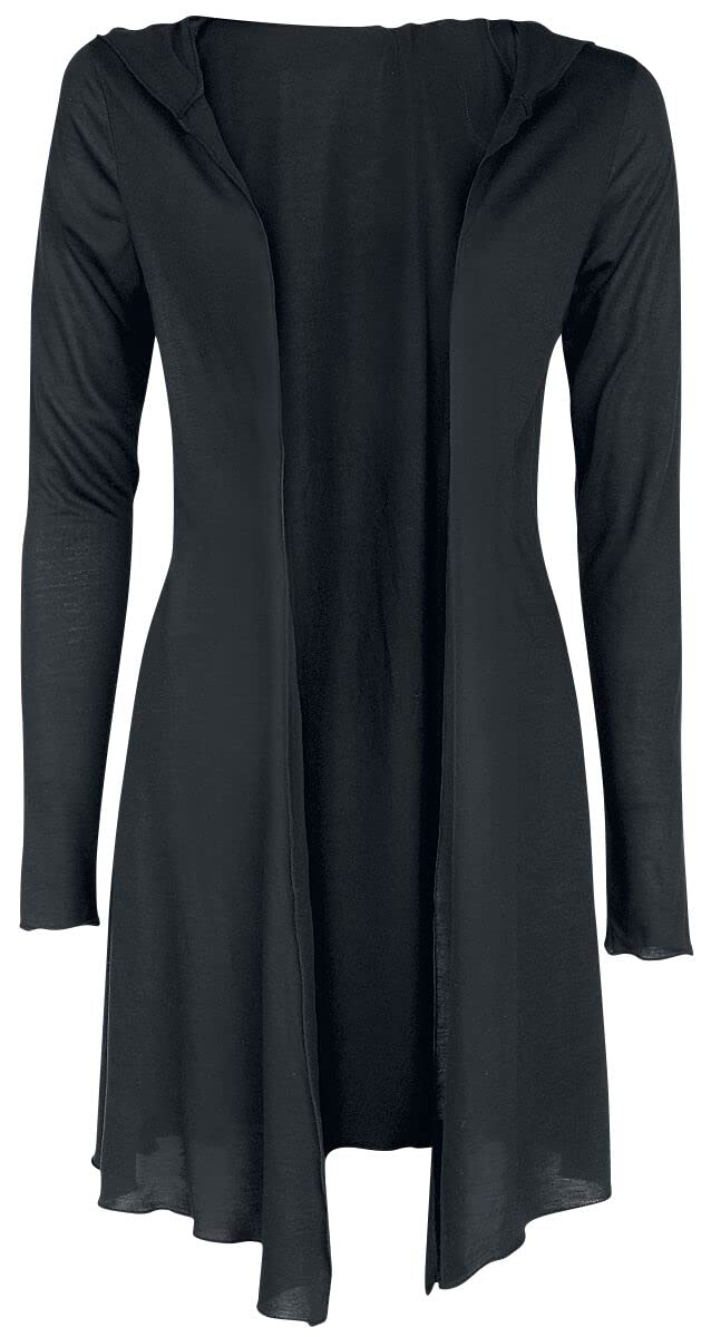 black-premium-by-emp-overlay-hood-cardigan-schwarz-m-lang image 1