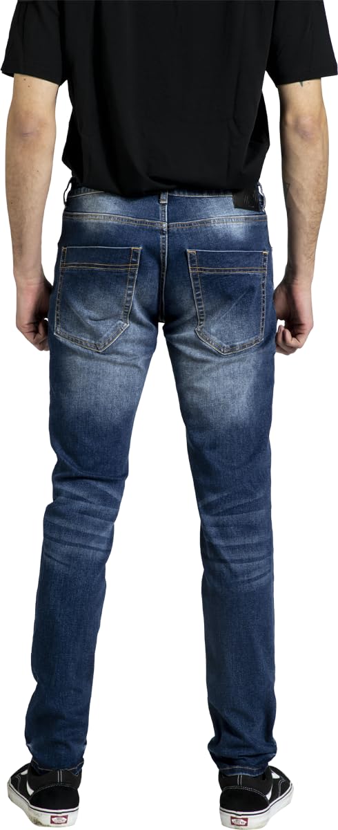 red-by-emp-hosen-herren-skinny-fit-jeans-blau-32w-32l image 6