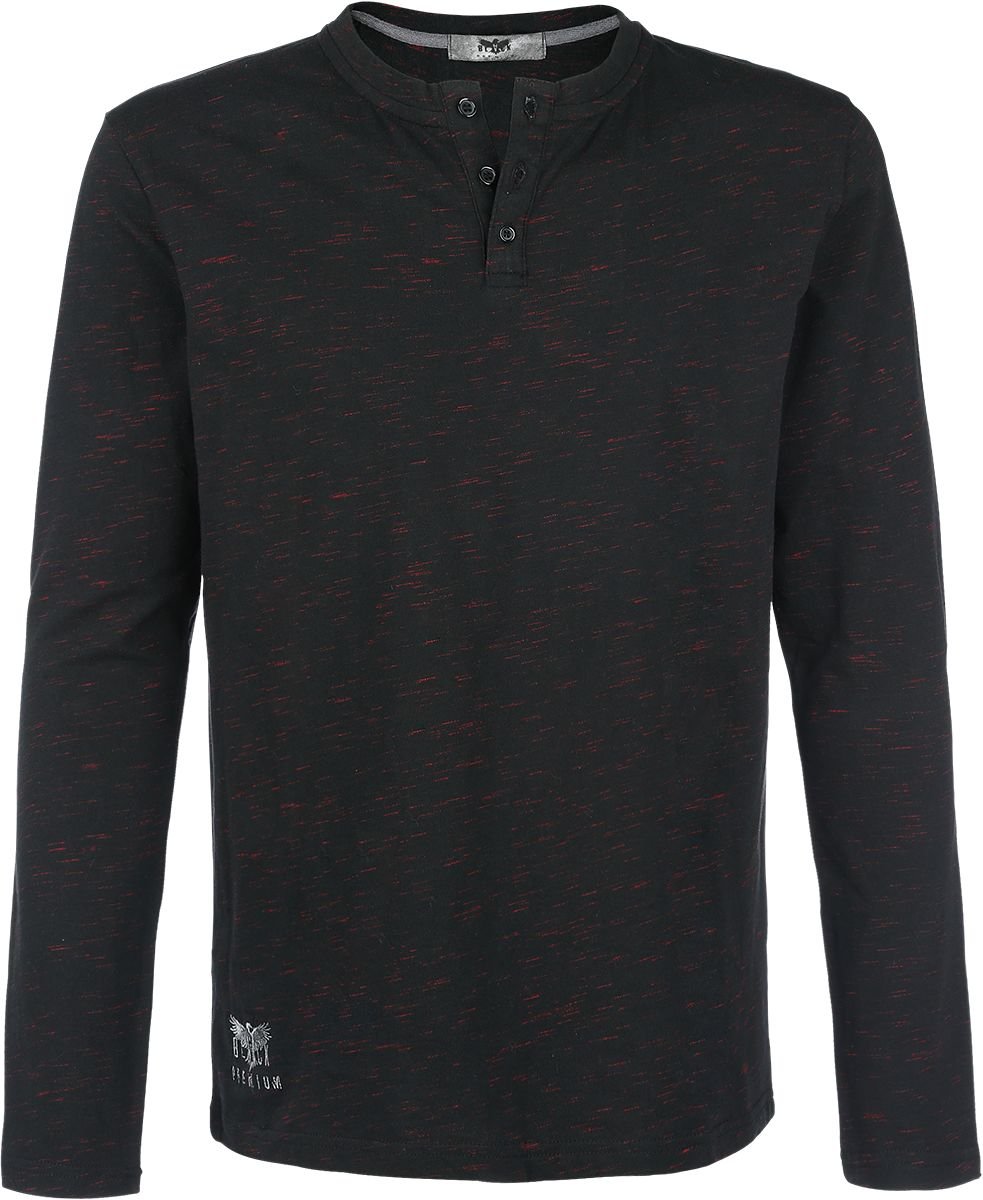 black-premium-basic-langarmshirt-herren-longsleeve-gr-s image 6