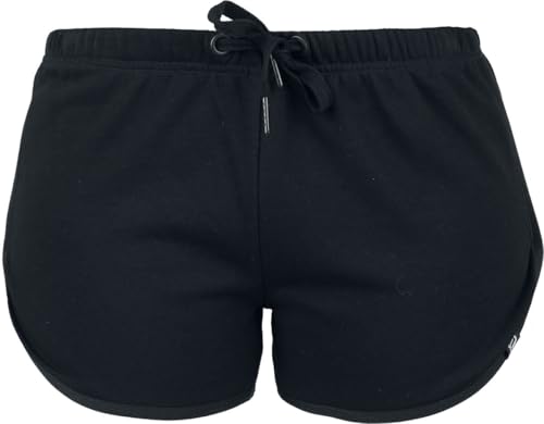 red-by-emp-shorts-damen-schwarz-labelpatch-gr-e-l image 7
