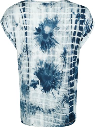 red-by-emp-wei-blaues-batik-t-shirt-damen image 8