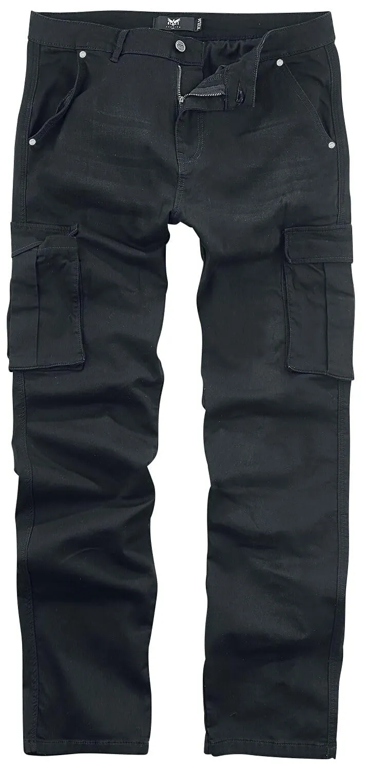 black-premium-cargo-hose-schwarz-herren-32w-32l image 1