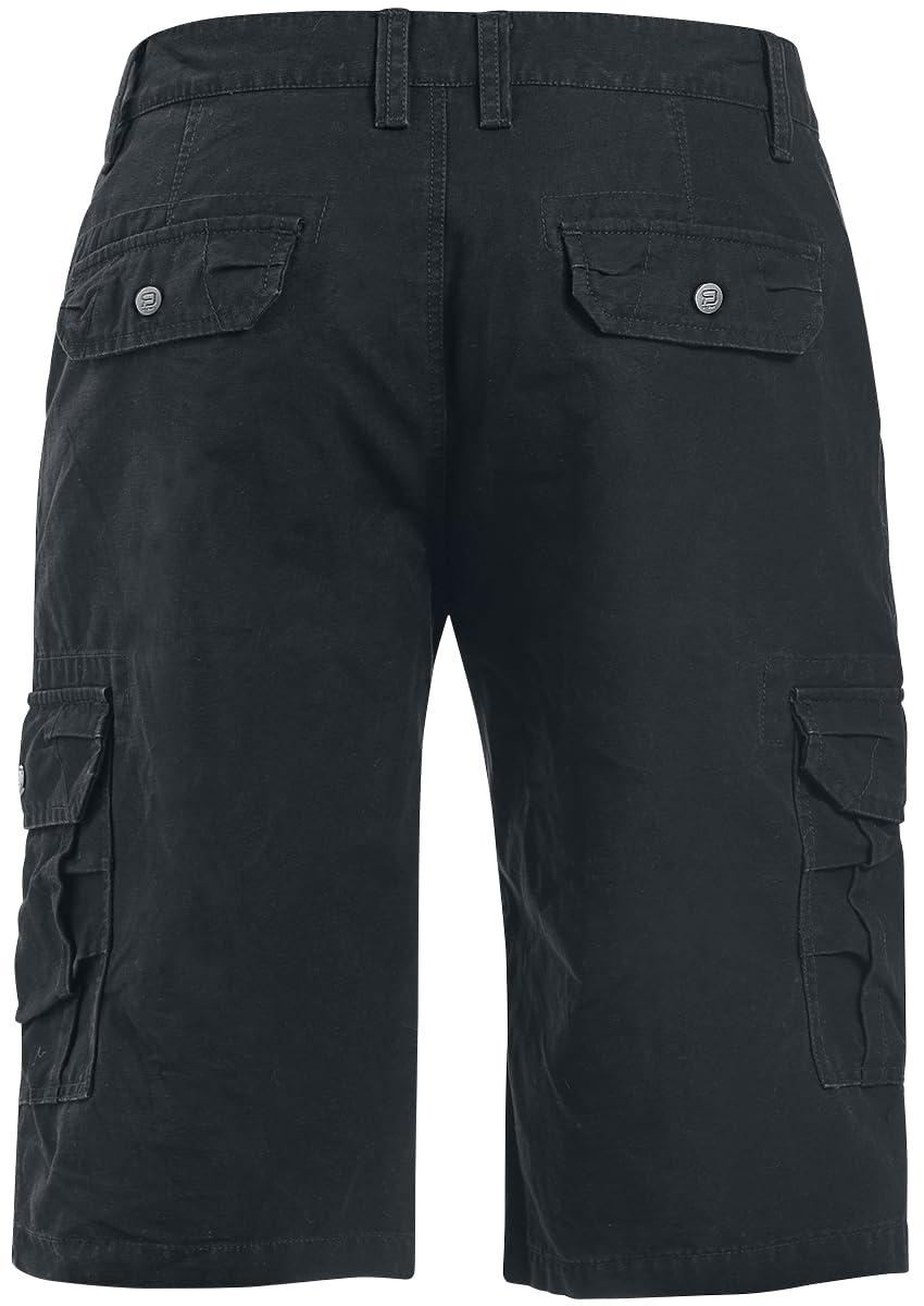 red-by-emp-army-vintage-shorts-herren-schwarz-xxl-taschen image 5
