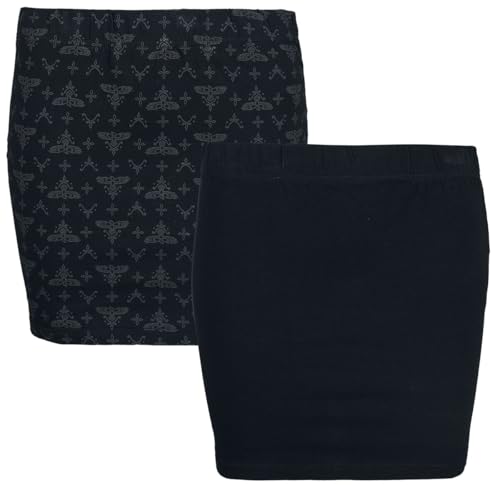 black-premium-by-emp-mini-rock-doppelpack-schwarz-l-mit-gummizug image 8