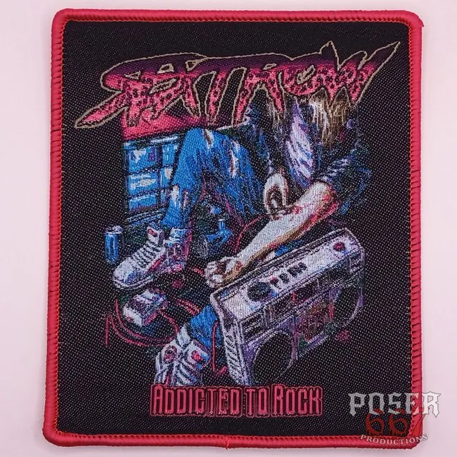 sextrow-addicted-to-rock-patch-aufn-her-gewebt-10-cm-schwarz image 1