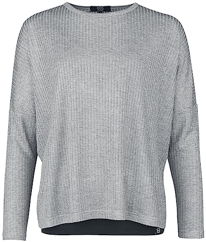 red-by-emp-longsleeves-damen-langarmshirt-grau-rippstoff image 8