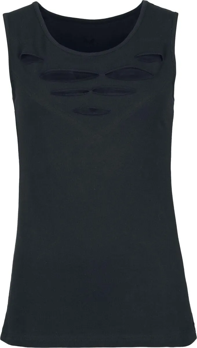 red-by-emp-tops-damen-top-schwarz-mit-cut-outs image 1