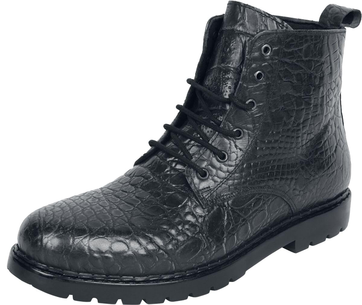 black-premium-by-emp-stiefel-herren-schwarz-gemustert-gr-41 image 1