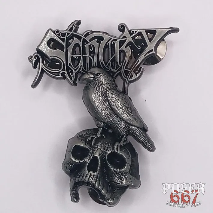 poser667-sentry-3d-pin-anstecker-antik-silber-5-cm image 1
