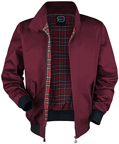 red-by-emp-herren-bomberjacke-bordeaux-gr-e-m-stehkragen image 6