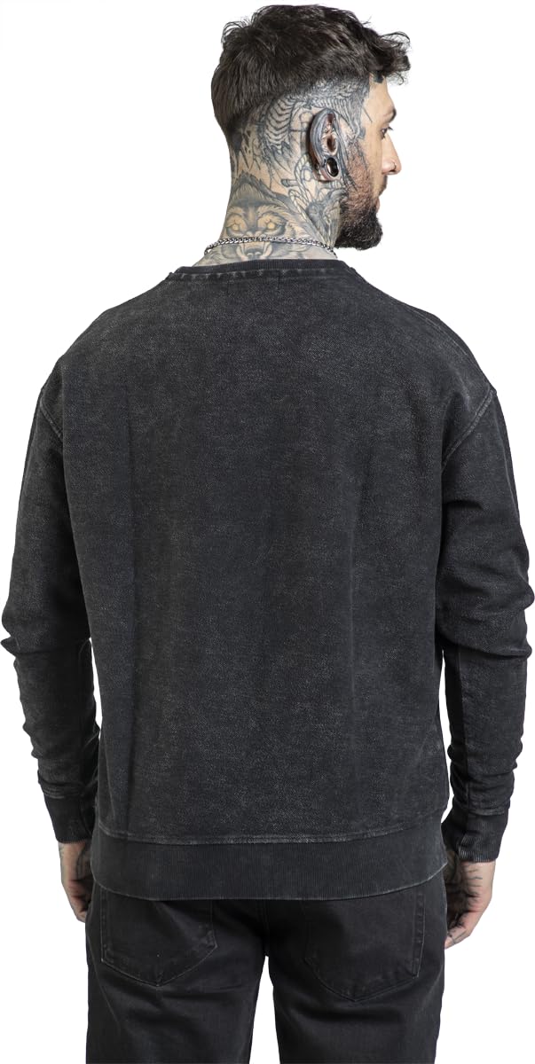 red-by-emp-pullover-herren-sweatshirt-schwarz-gr-l-rundhals image 5