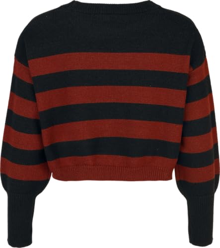 red-by-emp-pullover-damen-strickpullover-schwarz-rot-gr-e-l image 8