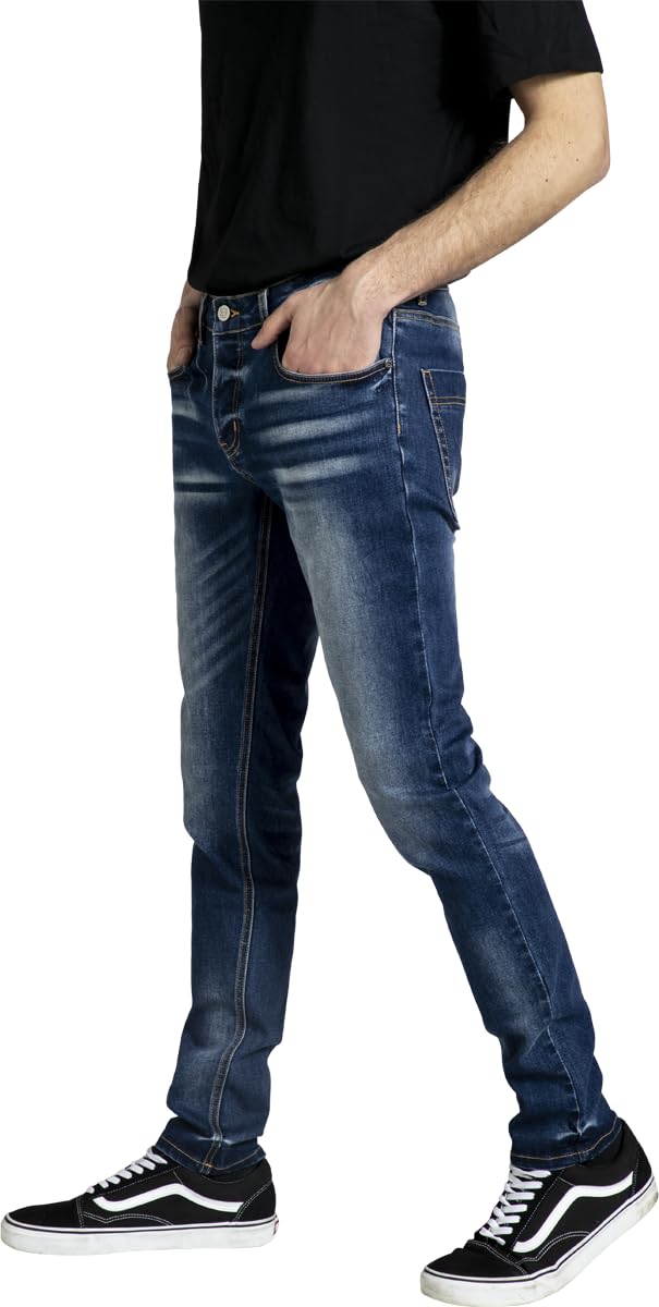 red-by-emp-hosen-herren-skinny-fit-jeans-blau-32w-32l image 5