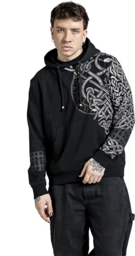 black-premium-by-emp-hoodie-mit-print-herren-schwarz-gr-e-s image 7