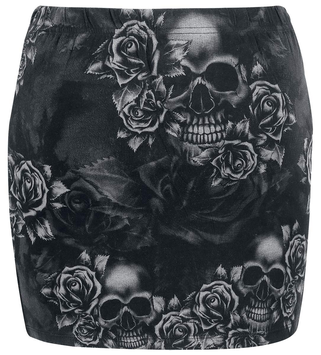 black-premium-by-emp-damen-rock-doppelpack-schwarz-grau-m image 3