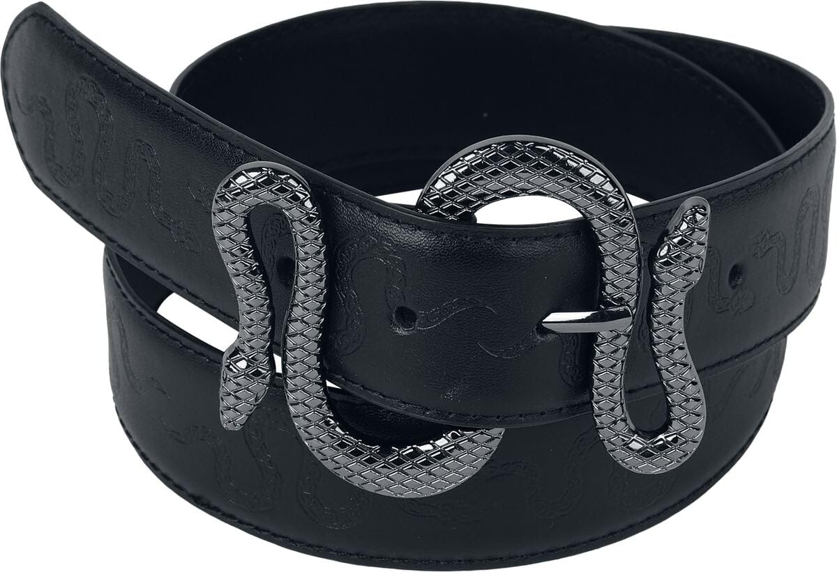 black-premium-by-emp-g-rtel-schlangenschnalle-schwarz-gr-95 image 1