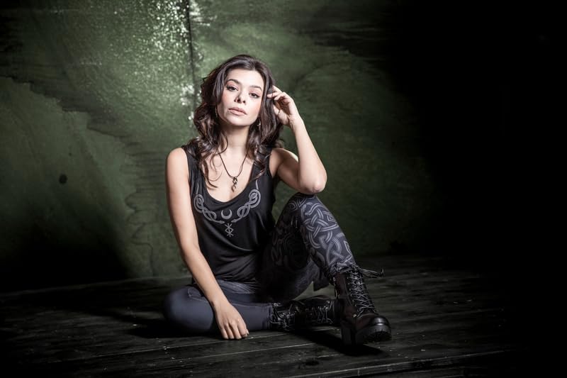 black-premium-by-emp-top-celtic-snake-print-schwarz-damen image 8