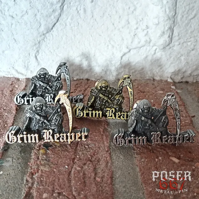 poser667-grim-reaper-rock-you-to-hell-3d-pin-5cm image 1