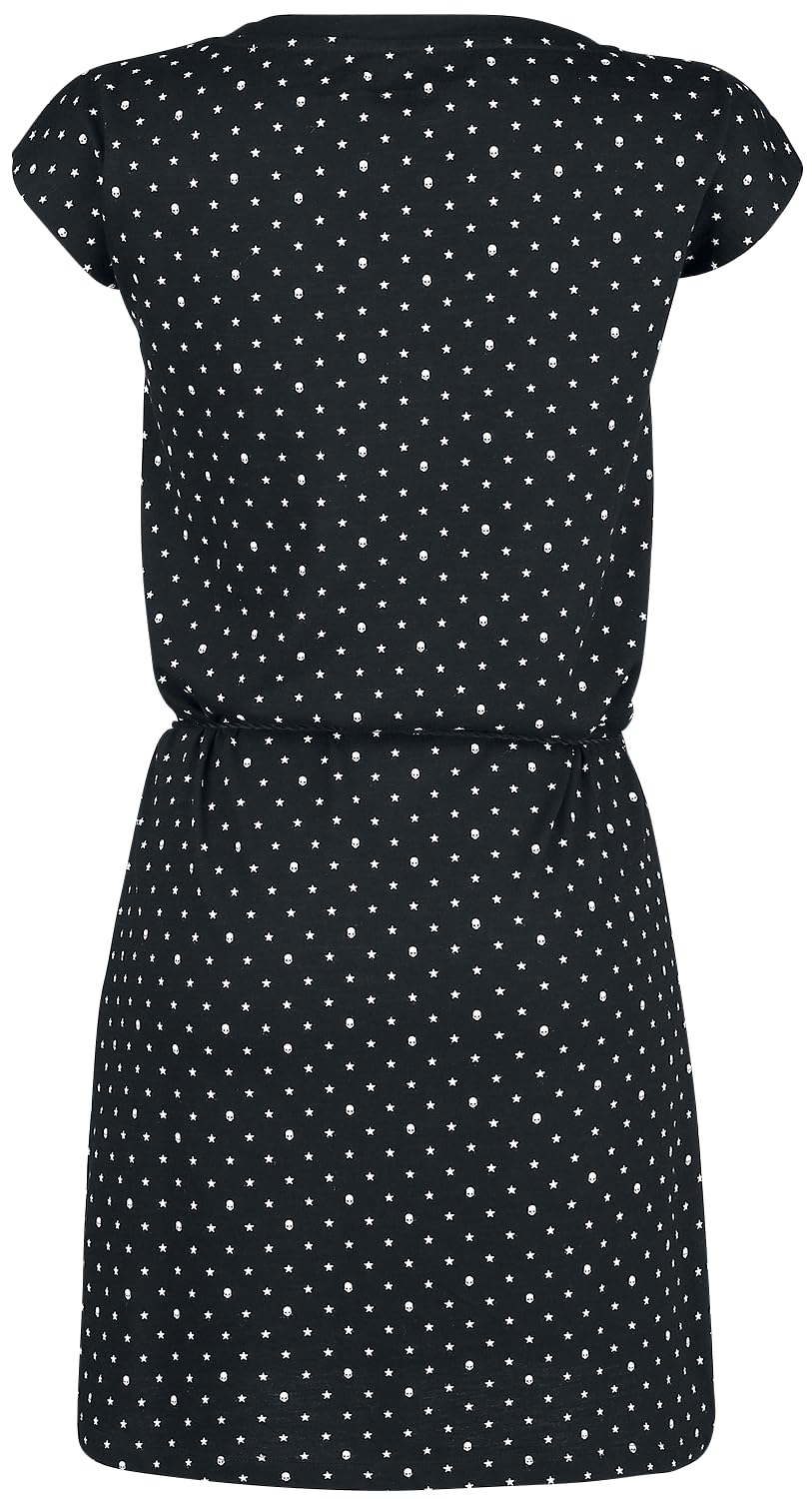 red-by-emp-kleider-kleid-schwarz-s-p-nktchen-g-rtel image 2