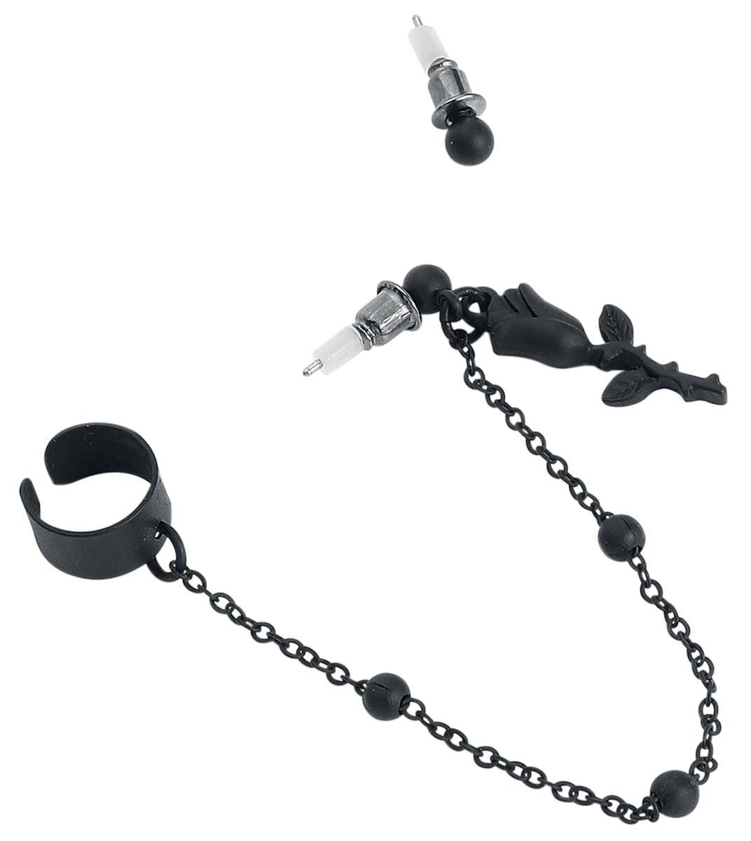 black-premium-by-emp-ohrsteckerset-damen-schwarz image 2