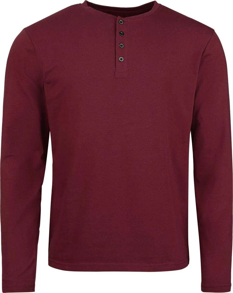 red-by-emp-longsleeves-herren-langarmshirt-rot-gr-s image 1
