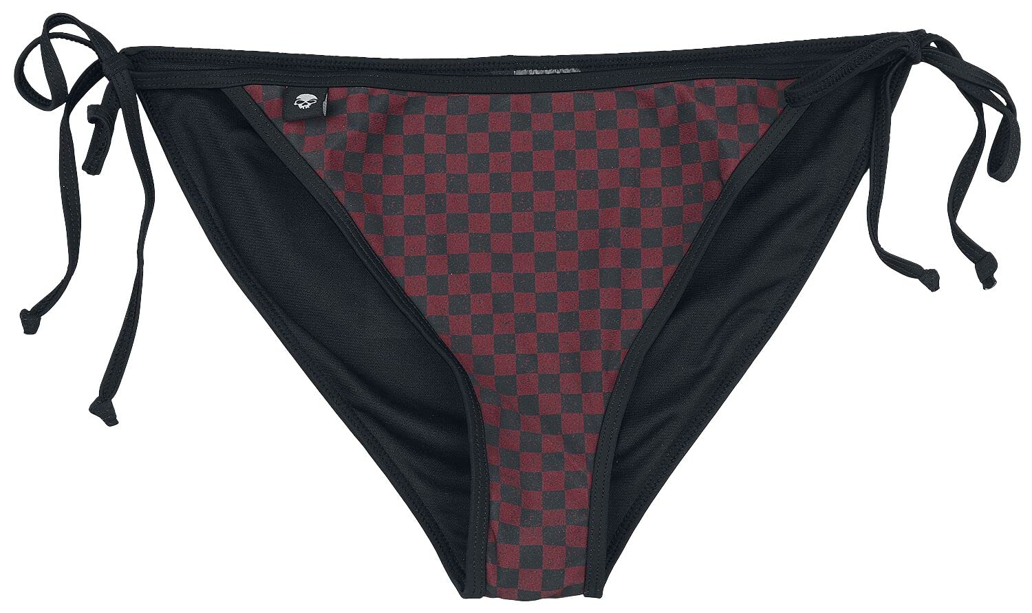 red-by-emp-bikiniunterteil-damen-schwarz-rot-karo image 1