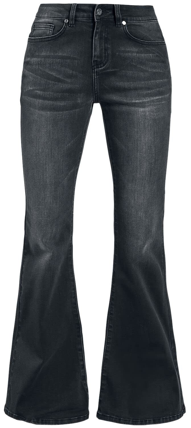 red-by-emp-jeans-damen-schwarz-31w-32l-waschung image 1