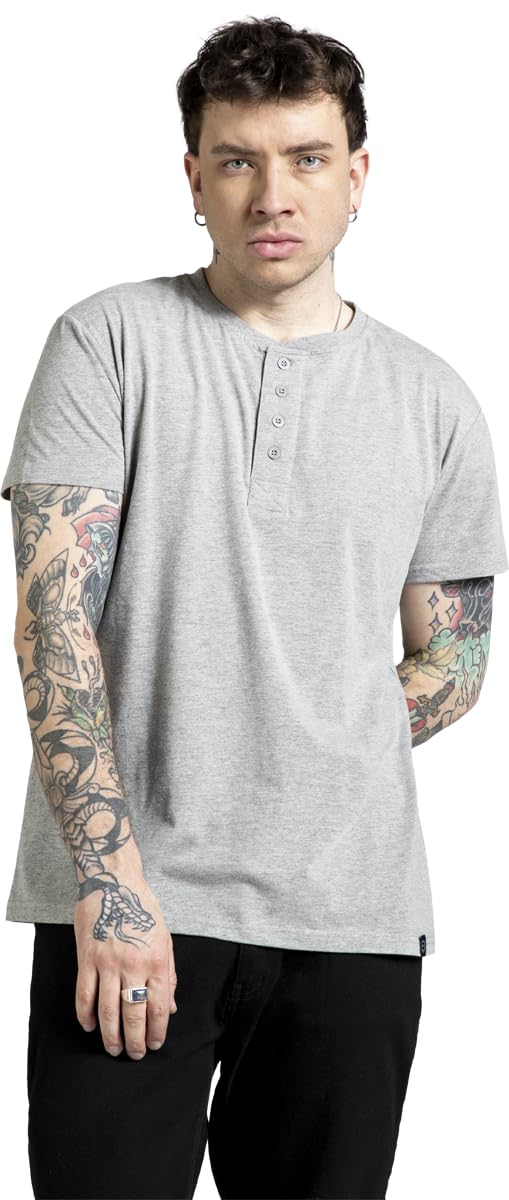 red-by-emp-herren-basic-t-shirt-wei-grau-knopfleiste image 7