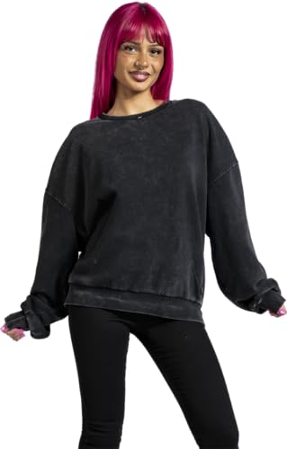 red-by-emp-rockwear-sweatshirt-damen-grau-gr-e-m image 7