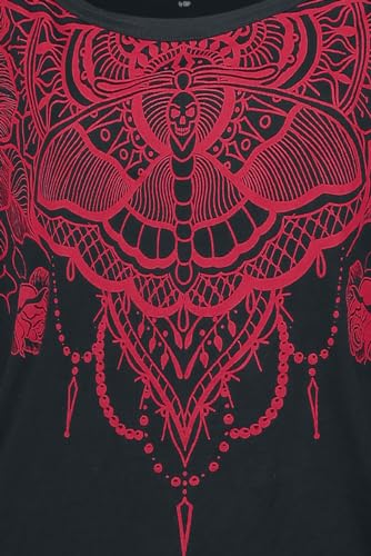 black-premium-by-emp-schwarzes-t-shirt-schmetterling-xl image 8