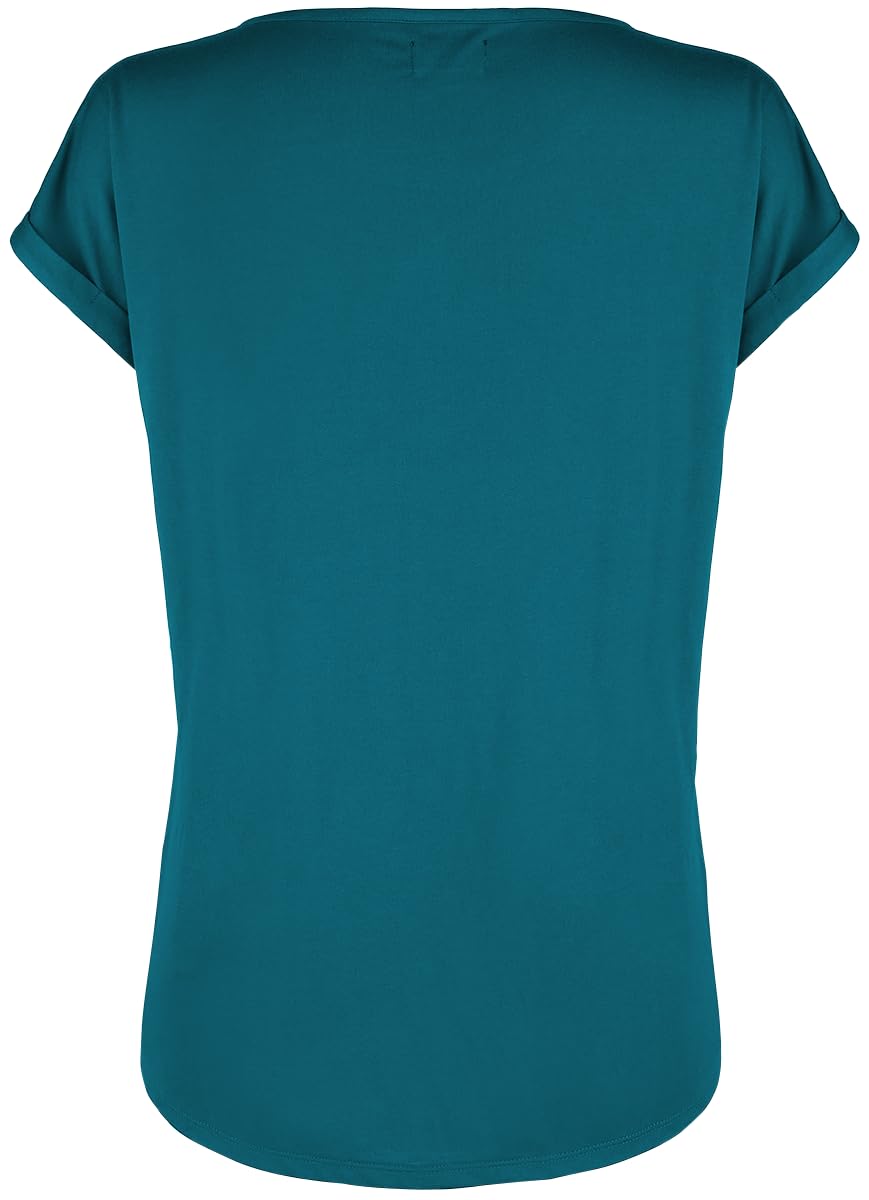 red-by-emp-t-shirt-petrol-m-weich-flie-end-damen image 3