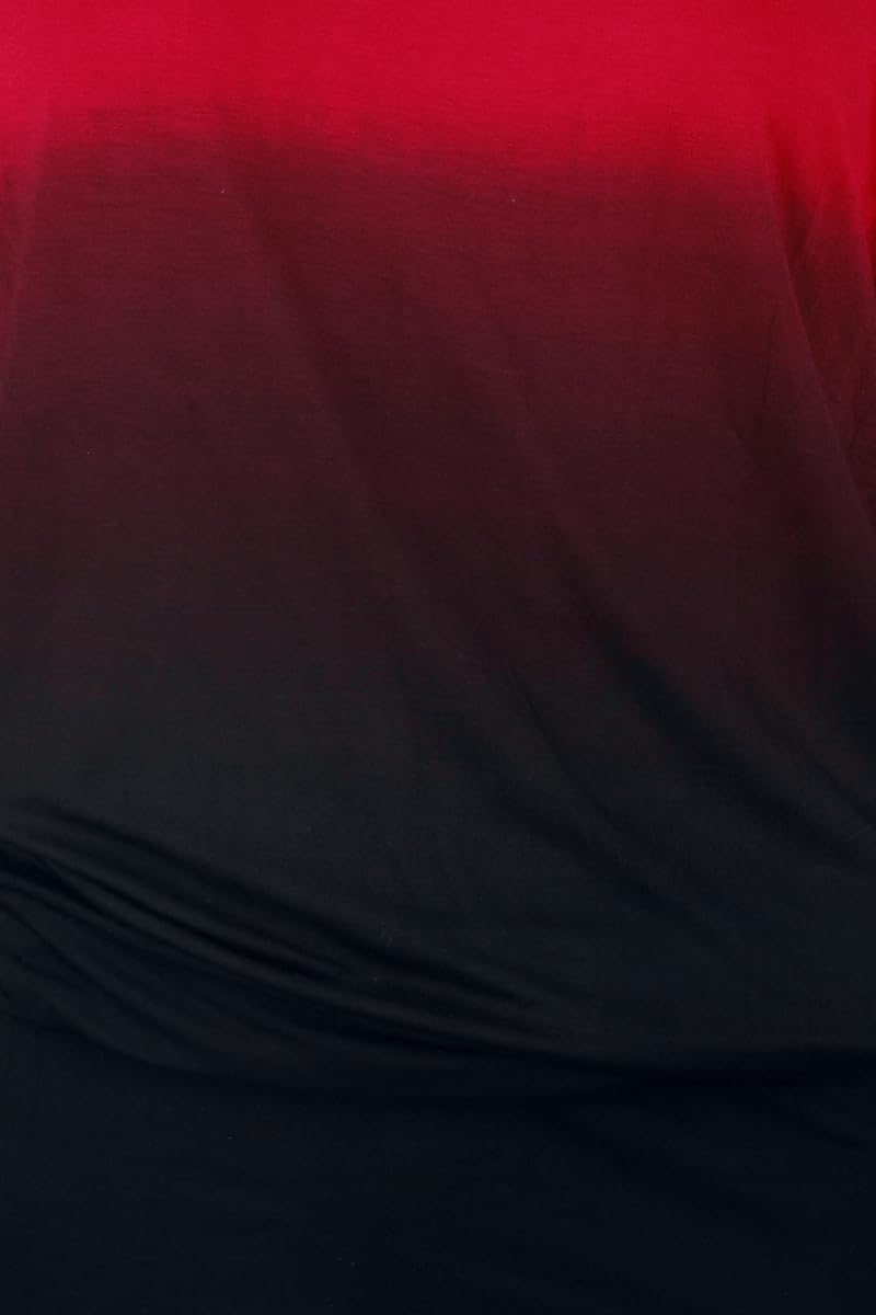 red-by-emp-kleid-schwarz-rot-farbverlauf-kurz-gr-s image 4