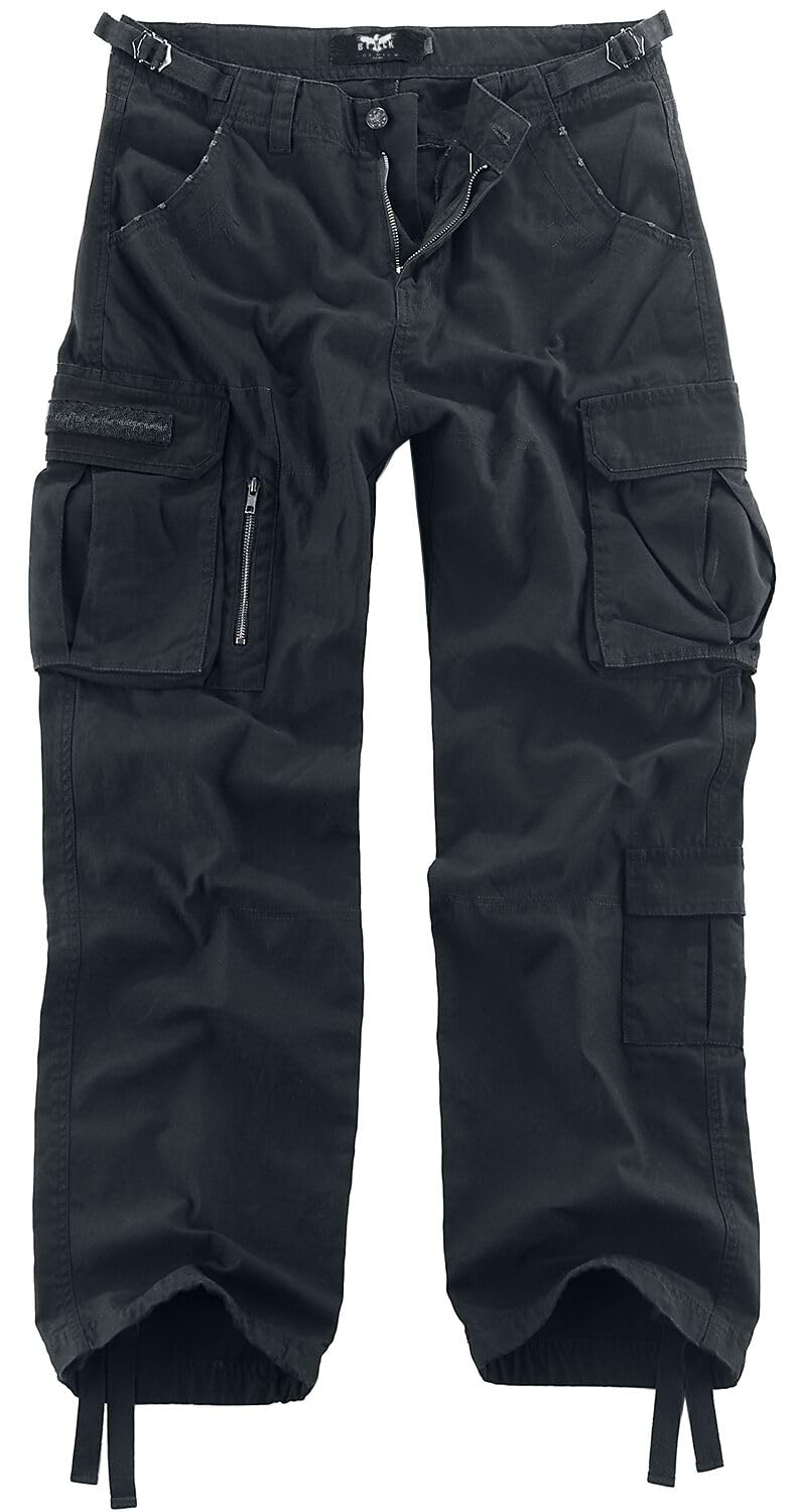 black-premium-by-emp-cargohose-herren-schwarz-army-vintage-s image 1