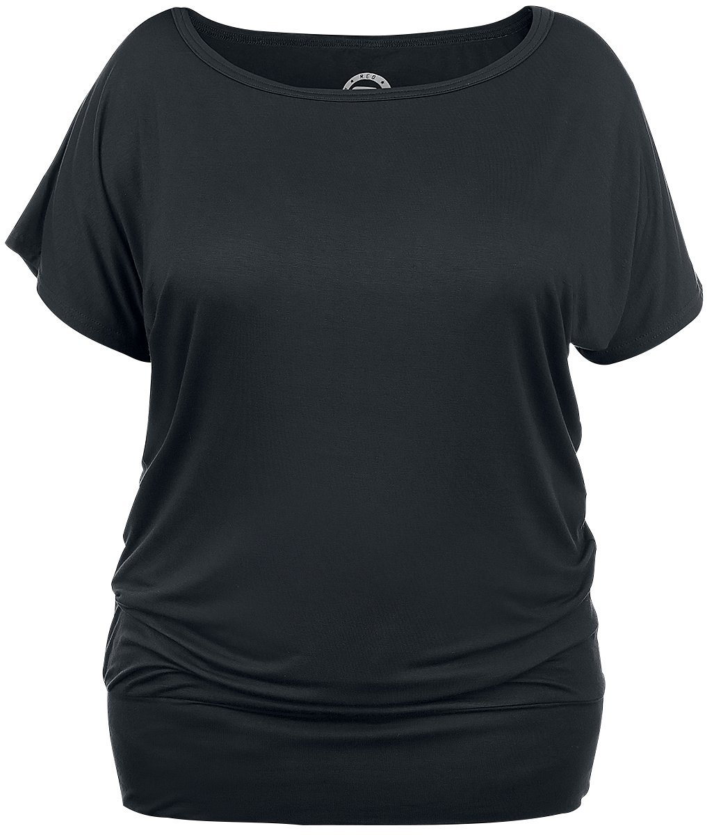 red-by-emp-t-shirt-damen-locker-schwarz-mit-breitem-bund image 7