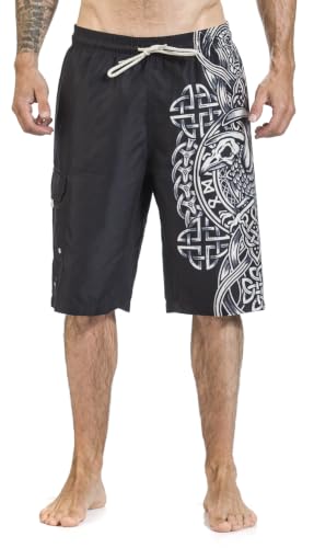 black-premium-by-emp-badeshorts-herren-schwarz-rabe-gr-s image 8