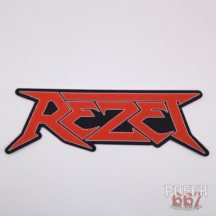 rezet-logo-patch-gewebt-cutout-12-cm-schwarz image 1