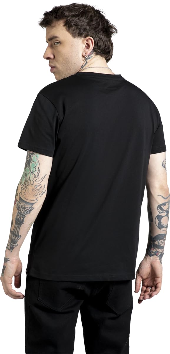 red-by-emp-herren-basic-t-shirt-schwarz-dunkelgrau image 7