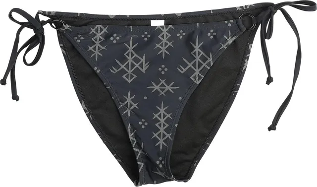 black-premium-pagan-roots-bikini-slip-schwarz-metallringe-s image 1