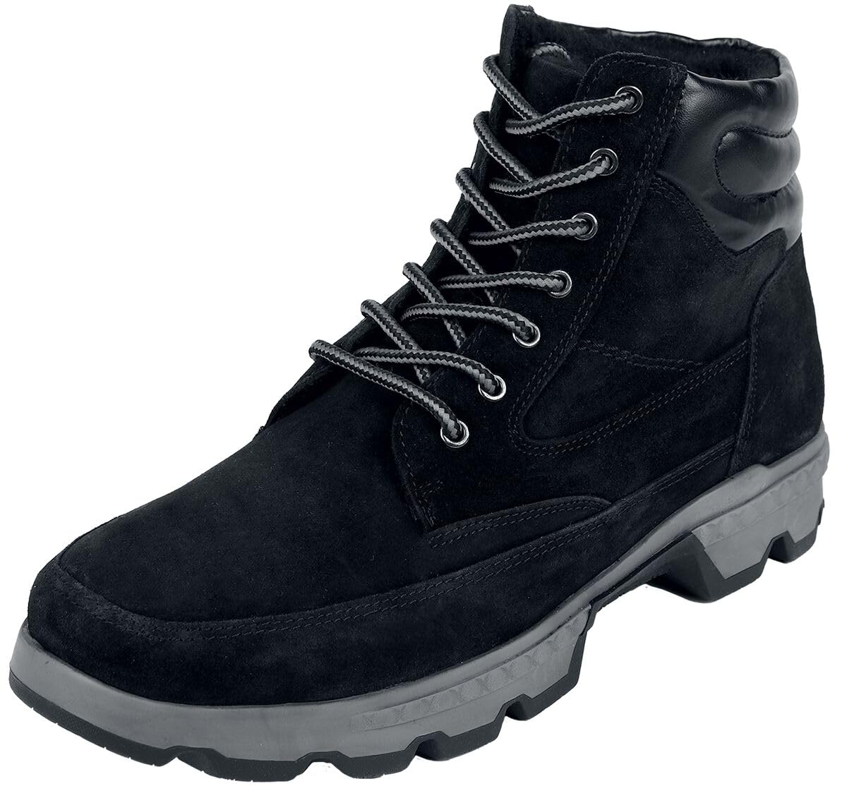 red-by-emp-schwarze-wildleder-boots-warmes-futter-herren-42-eu image 1