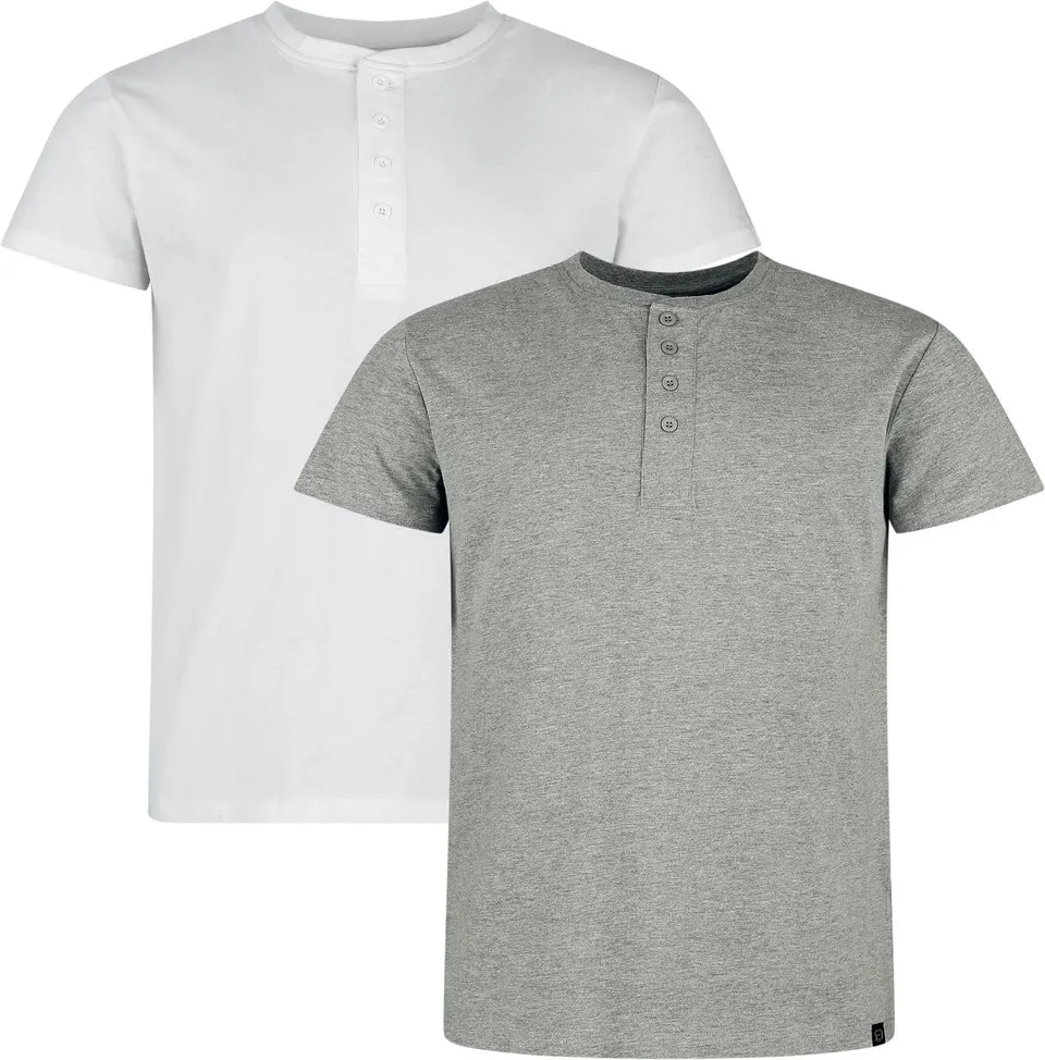 red-by-emp-herren-basic-t-shirt-wei-grau-knopfleiste image 1