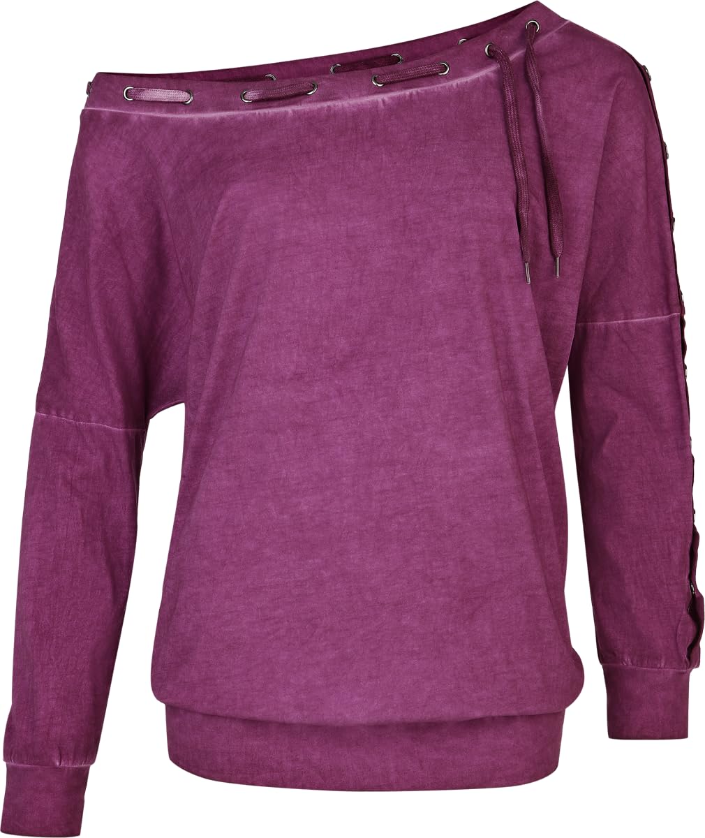 red-by-emp-fast-and-loose-langarmshirt-lila-gr-e-m image 4