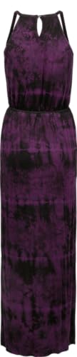 red-by-emp-kleider-damen-maxikleid-schwarz-lila-batik image 8