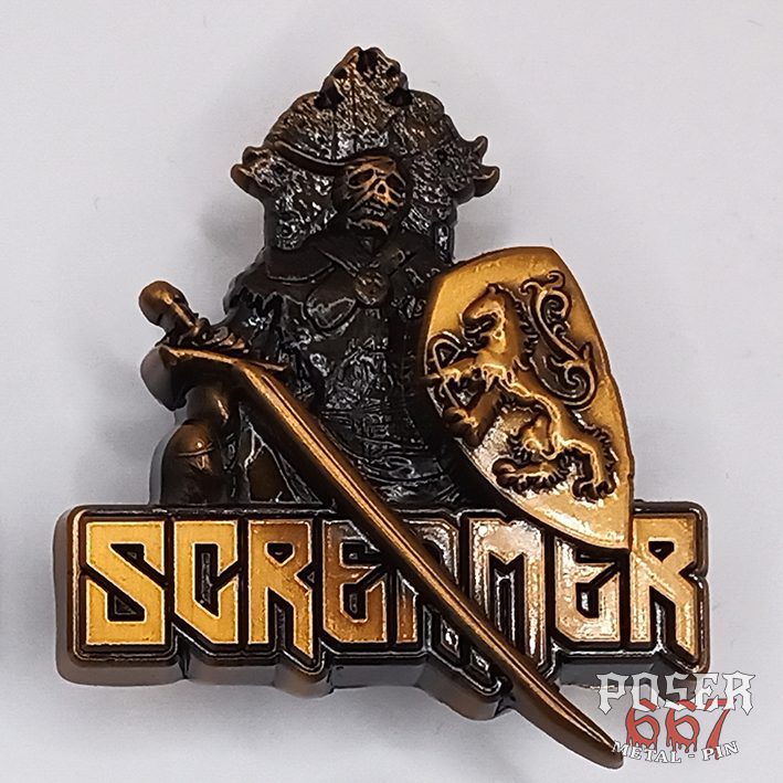 poser667-screamer-kingmaker-3d-pin-anstecker-antik-silber-5cm image 3