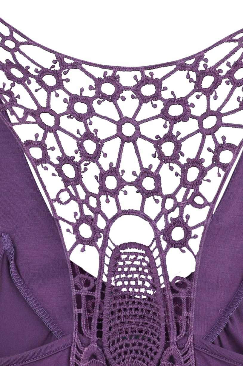 red-by-emp-laced-racerback-damen-top-violett image 4