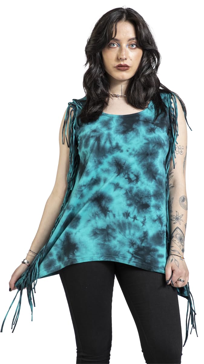red-by-emp-basic-damen-top-t-rkis-gr-m-basic image 2