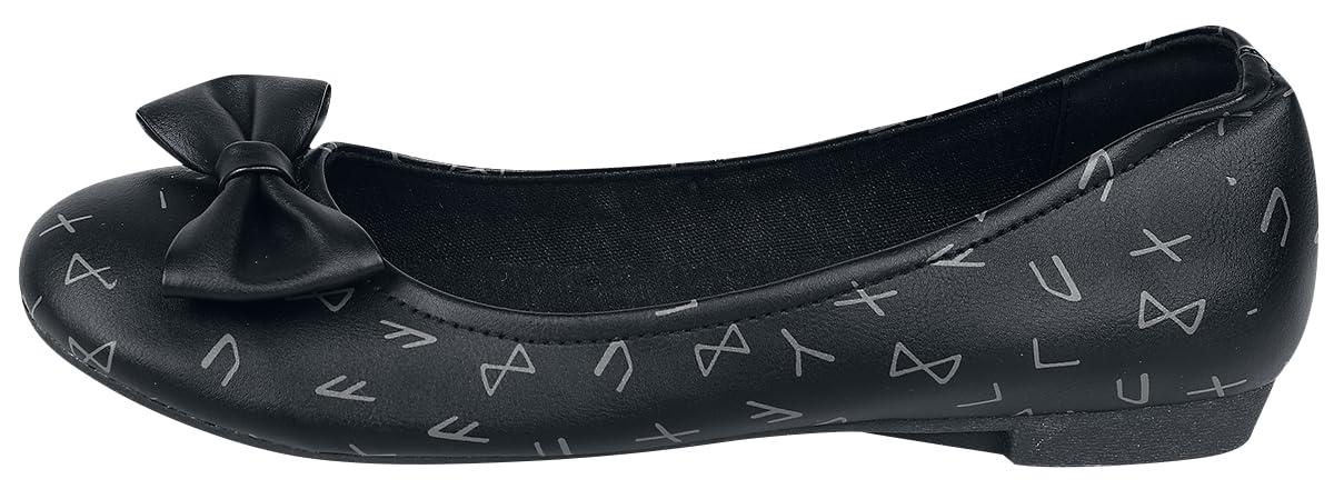 black-premium-by-emp-schwarze-ballerinas-schleife-print-39 image 4