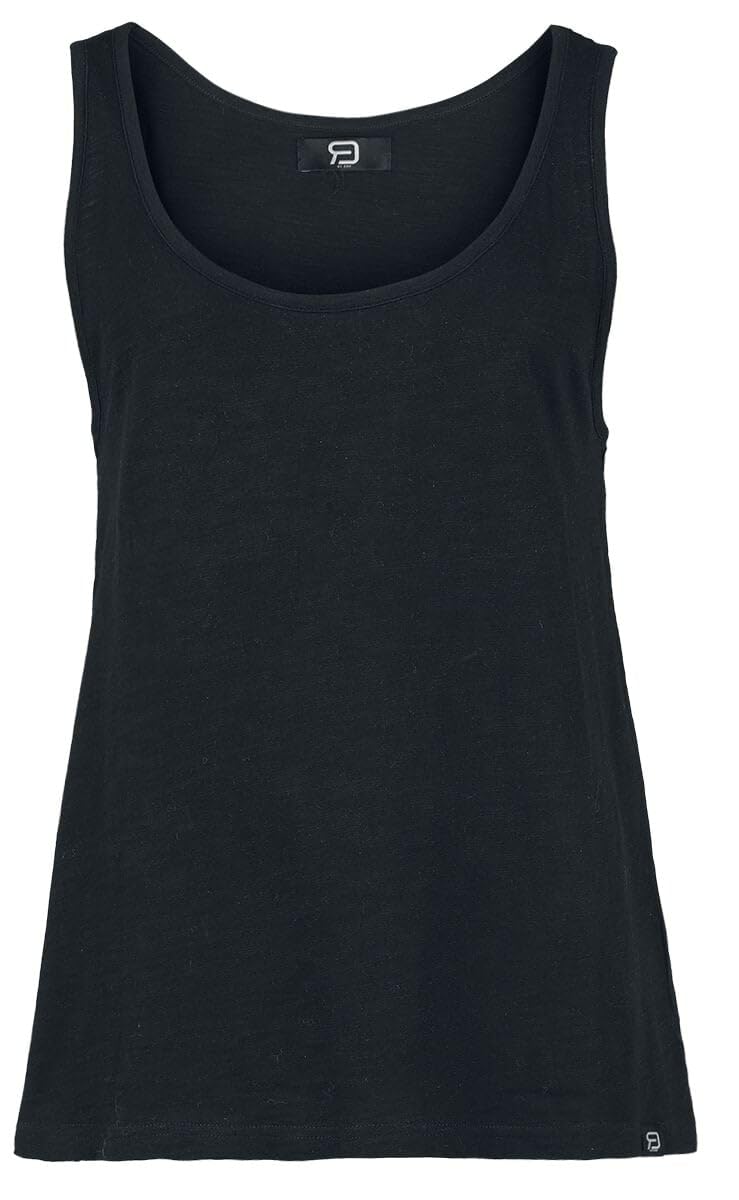 red-by-emp-top-damen-schwarz-rundhals-gr-m-baumwolle image 1