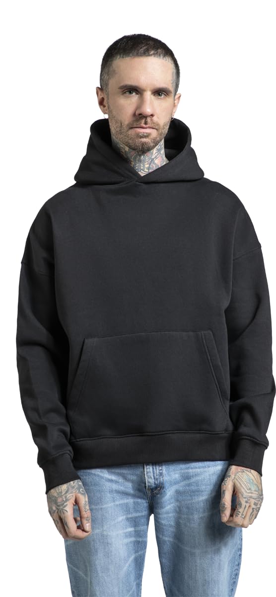 red-by-emp-time-out-herren-kapuzenpullover-schwarz-l image 2