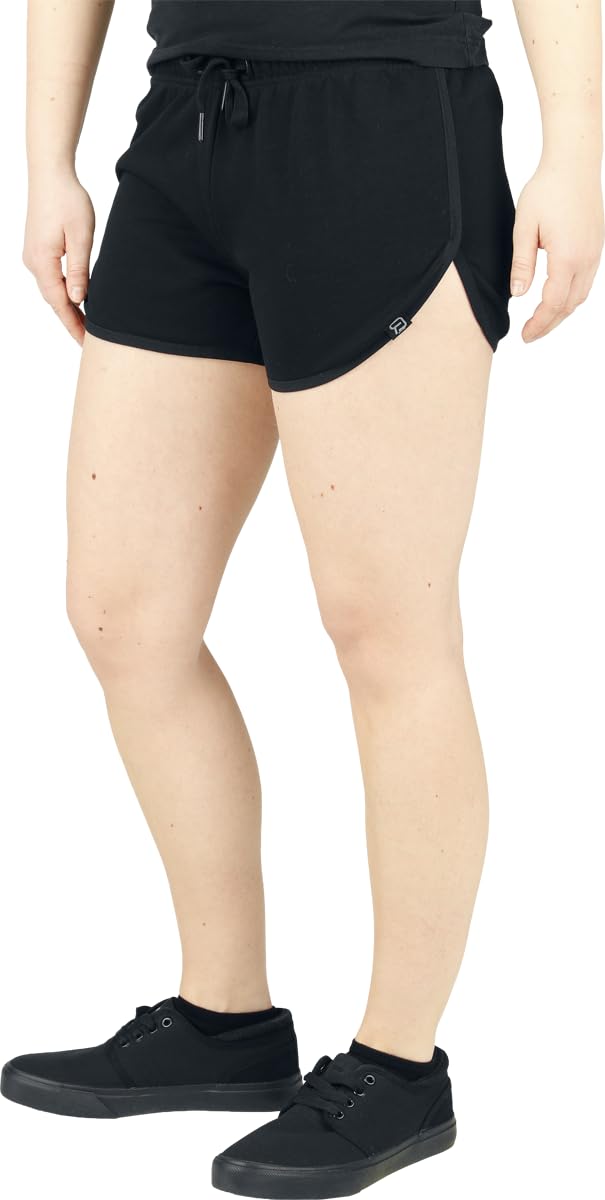 red-by-emp-shorts-damen-schwarz-labelpatch-gr-e-l image 5