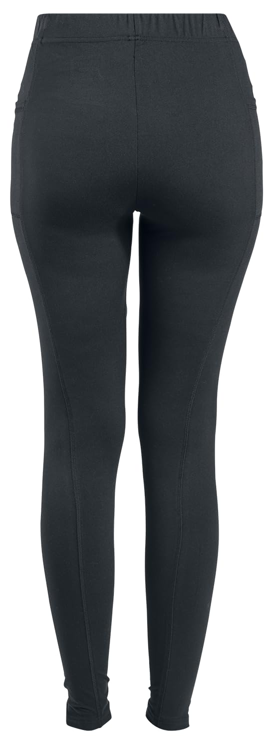 red-by-emp-schwarze-leggings-mit-einschubtaschen-damen-hose image 3